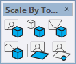 Scale by tool